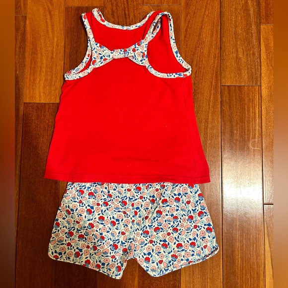 Jelly Bean by Smock Candy Sweet Land Of Liberty Floral Short Set - Picture 2 of 3